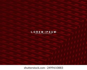 Fondo de rayas rojas degradadas brillantes de alto contraste. Fondo rojo con patrón moderno. Diseño de Anuncio gráfico de tecnología Abstractas. Antecedentes corporativos de Vector.