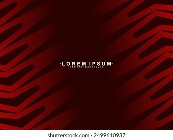 High contrast shiny gradient red stripes background. Red background with modern pattern. Abstract technology graphic banner design. Vector corporate background.