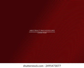 Fondo de rayas de color rojo brillante y negro de alto contraste. Tecnología Abstractas de diseño de Anuncio gráfico. Vector de fondo corporativo.