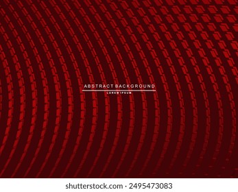 Fondo de rayas de color rojo brillante y negro de alto contraste. Tecnología Abstractas de diseño de Anuncio gráfico. Vector de fondo corporativo.