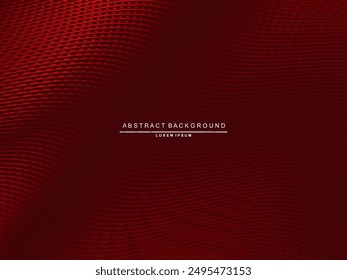 Fondo de rayas de color rojo brillante y negro de alto contraste. Tecnología Abstractas de diseño de Anuncio gráfico. Vector de fondo corporativo.