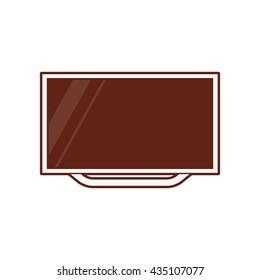 High definition TV. Flat Television or monitor.