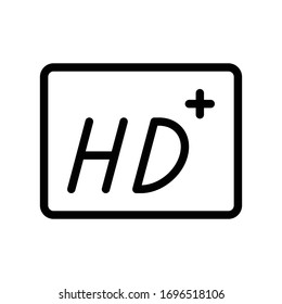 high definition vector thin line icon 