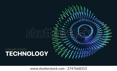 High detail neon grid globe