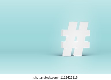 High detailed 3D font character, vector illustration