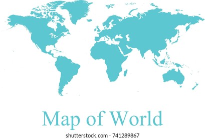 High Detailed Blue Globes and Map of World isolated on white background. editable vector illustration.