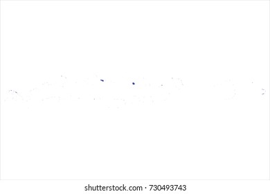 High Detailed Blue Map of Maldives isolated on white background. Vector illustration eps 10.