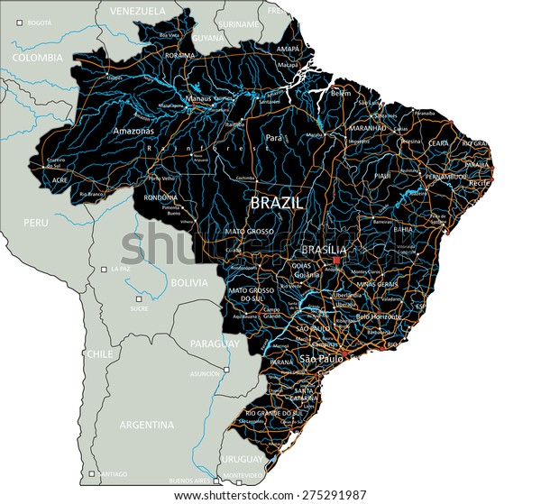 high-detailed-brazil-road-map-labeling