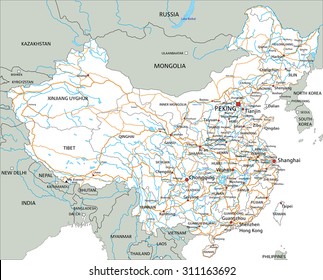 China map vector Images, Stock Photos & Vectors | Shutterstock