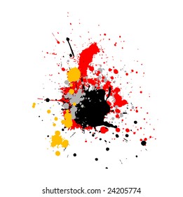 High detailed colorfull splash artwork 07