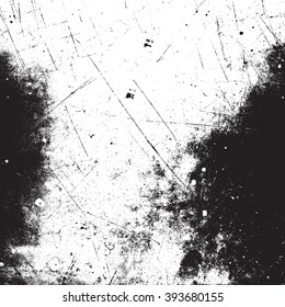 High Detailed Distressed Overlay Background. EPS10 vector texture.