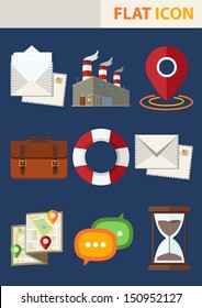 high detailed flat icon 