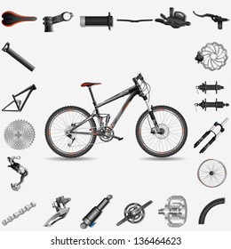mountain bike all parts