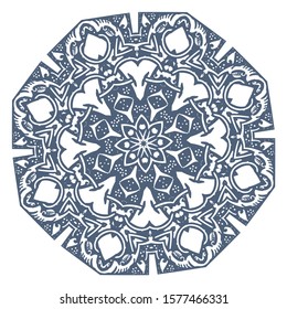 high detailed new shape ornate snowflakes