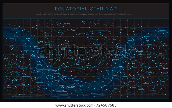 High detailed sky maps\
vector set