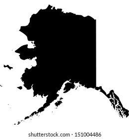 Alaska Map Images, Stock Photos & Vectors | Shutterstock