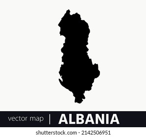 High Detailed Vector Map - Albania