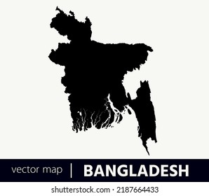 High Detailed Vector Map - Bangladesh