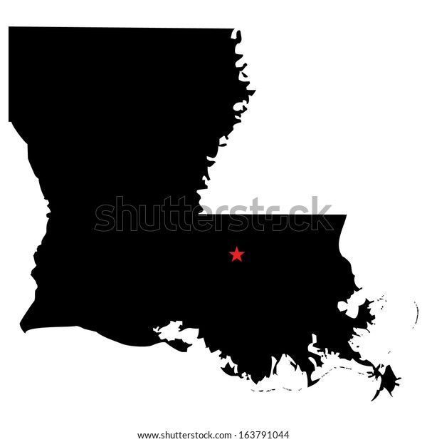 High Detailed Vector Map Capital City Stock Vector Royalty Free