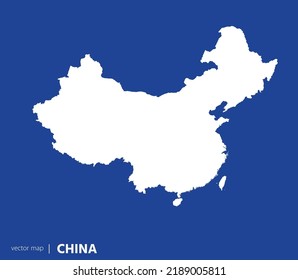 High Detailed Vector Map - China
