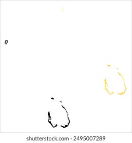 High detailed vector map. Cocos (Keeling) Islands.