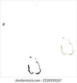 High detailed vector map. Cocos (Keeling) Islands.