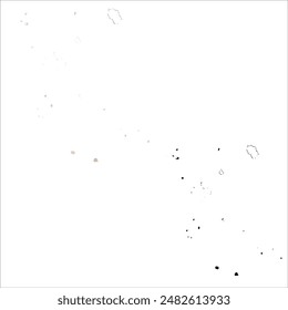 High detailed vector map. Cook Islands.
