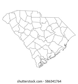 7,216 South carolina map Images, Stock Photos & Vectors | Shutterstock