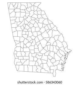 16,637 Georgia state map Images, Stock Photos & Vectors | Shutterstock