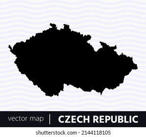 High Detailed Vector Map - Czech Republic	