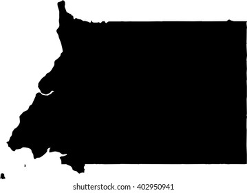 High detailed vector map - Equatorial Guinea