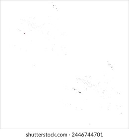 High detailed vector map. French Polynesia. Set of two cards. Watercolor style. Red color. Black card.