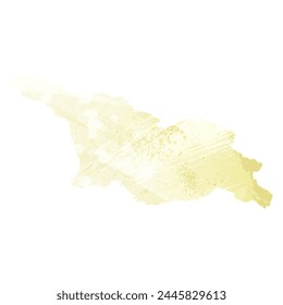 High detailed vector map. Georgia.