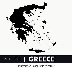 High Detailed Vector Map - Greece