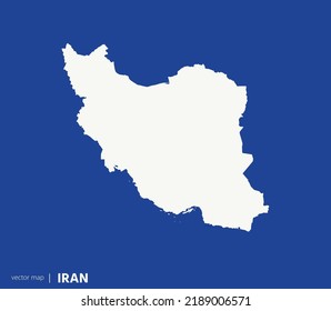 High Detailed Vector Map - Iran