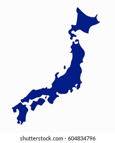 High detailed vector map - Japan