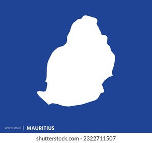 High Detailed Vector Map - Mauritius