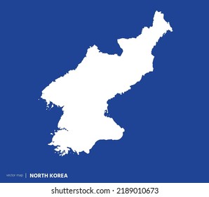 High Detailed Vector Map - North Korea