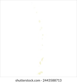 Mapa vectorial detallado. Islas Marianas del Norte.
