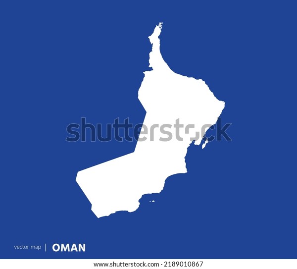 High Detailed Vector Map Oman