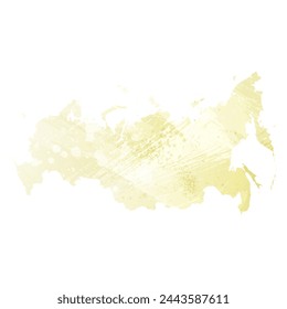 High detailed vector map. Russia.
