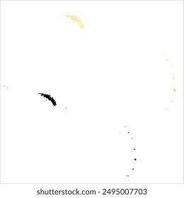 Mapa de Vector detallado. Islas Georgias del Sur y Sandwich del Sur.
