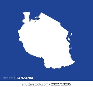 High Detailed Vector Map - Tanzania