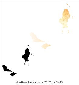 High detailed vector map. Wallis and Futuna.