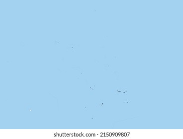 High detailed vector Marshall Islands physical map, topographic map of Marshall Islands on white with rivers, lakes and neighbouring countries. Vector map suitable for large prints and editing.