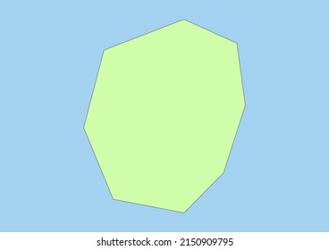 Mapa físico del vector Nauru, mapa topográfico de Nauru en blanco con ríos, lagos y países vecinos. Mapa vectorial adecuado para grandes impresiones y edición.