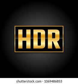 High dynamic range symbol, mark for wide range color display