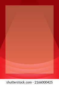 High end business corporate red gradient color block poster vector background