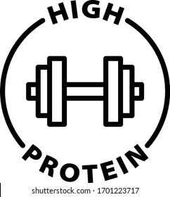 High Fibre Protein Outline Icon