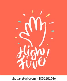 High five! Congratulations. 